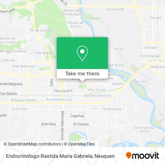 Endocrinólogo-Bastida Maria Gabriela map