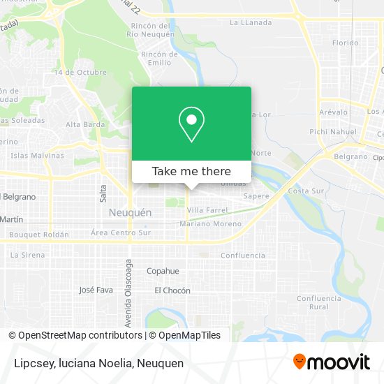 Lipcsey, luciana Noelia map