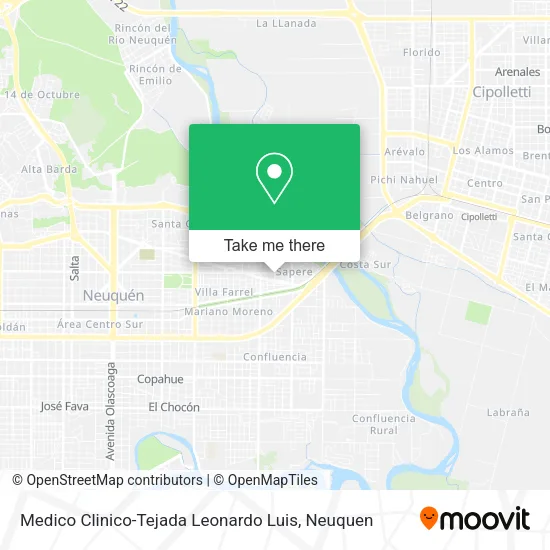 Mapa de Medico Clinico-Tejada Leonardo Luis