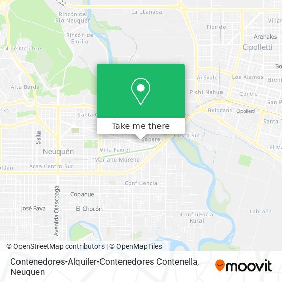 Contenedores-Alquiler-Contenedores Contenella map