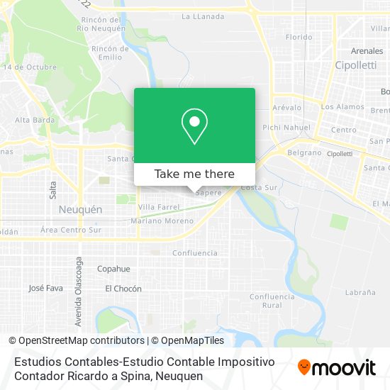 Estudios Contables-Estudio Contable Impositivo Contador Ricardo a Spina map