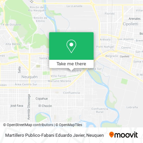 Mapa de Martillero Publico-Fabani Eduardo Javier
