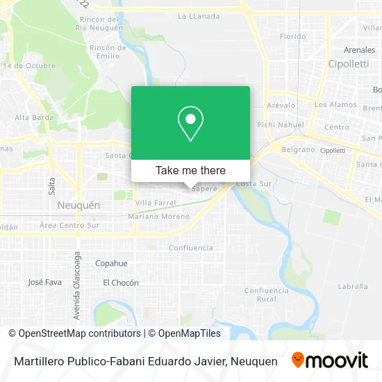 Mapa de Martillero Publico-Fabani Eduardo Javier