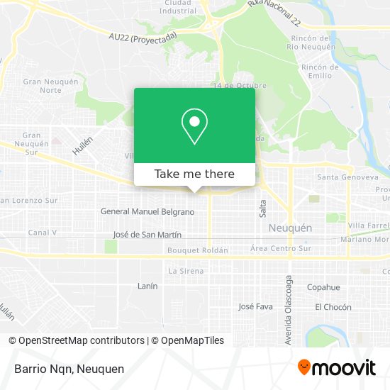 Mapa de Barrio Nqn