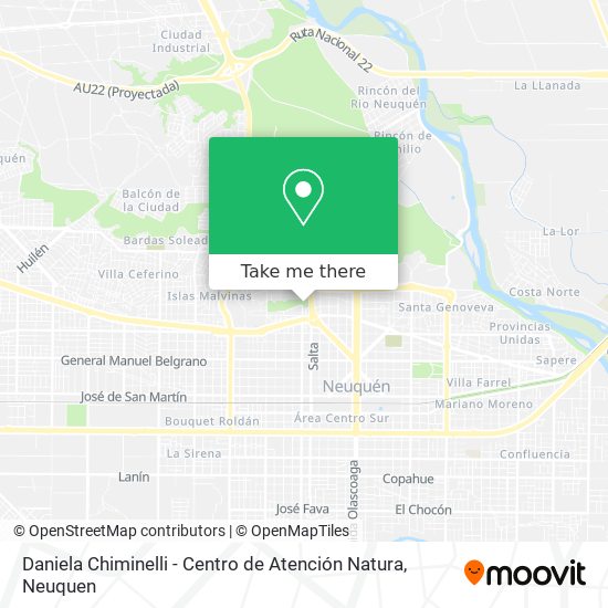 Daniela Chiminelli - Centro de Atención Natura map