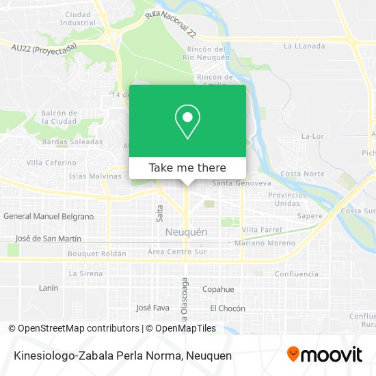 Kinesiologo-Zabala Perla Norma map