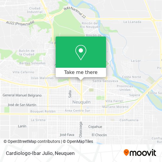 Cardiologo-Ibar Julio map