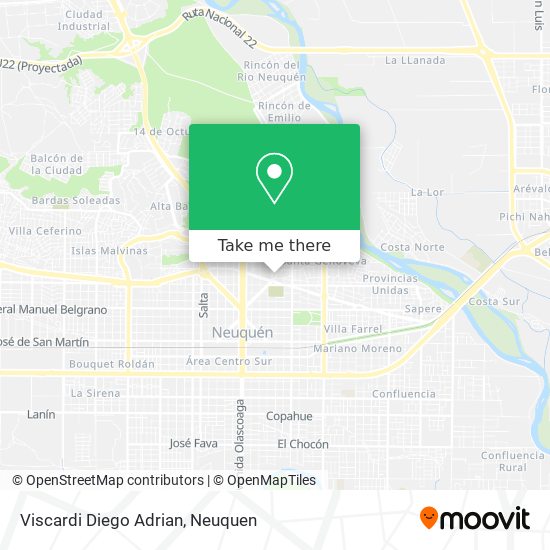 Viscardi Diego Adrian map