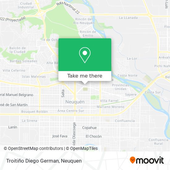Troitiño Diego German map