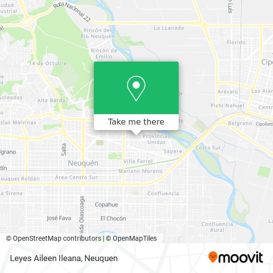 Leyes Aileen Ileana map