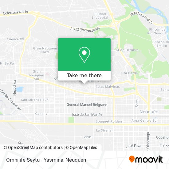 Omnilife Seytu - Yasmina map
