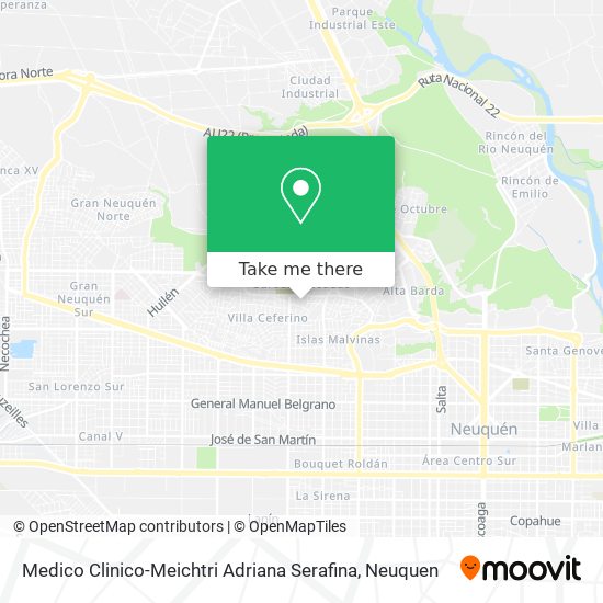 Medico Clinico-Meichtri Adriana Serafina map