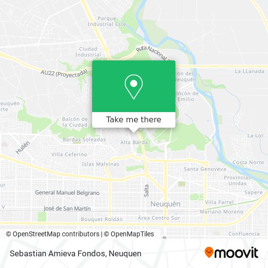 Sebastian Amieva Fondos map