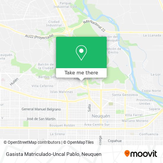 Mapa de Gasista Matriculado-Uncal Pablo