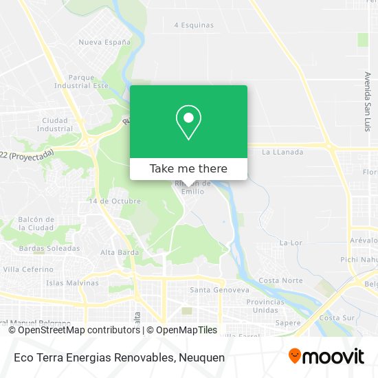 Eco Terra Energias Renovables map