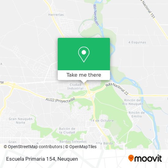 Escuela Primaria 154 map