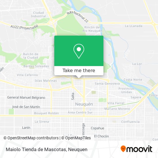 Maiolo Tienda de Mascotas map