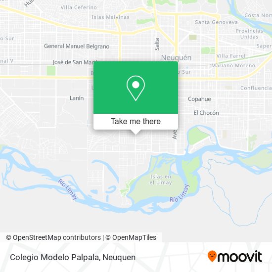 Colegio Modelo Palpala map