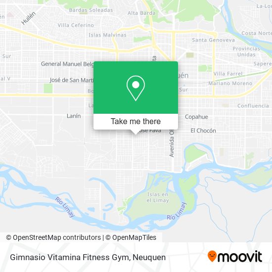 Gimnasio Vitamina Fitness Gym map