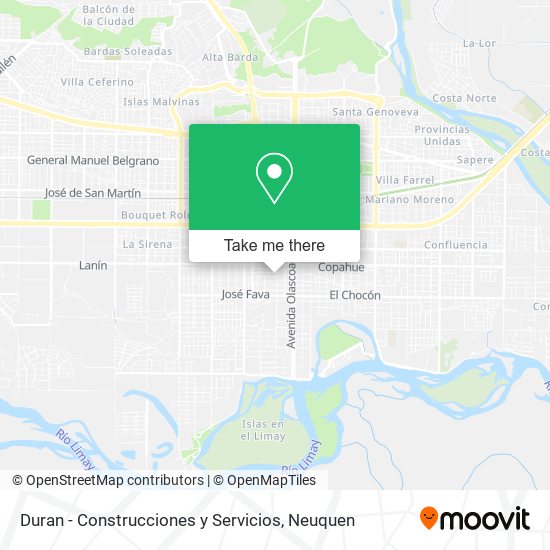 Duran - Construcciones y Servicios map