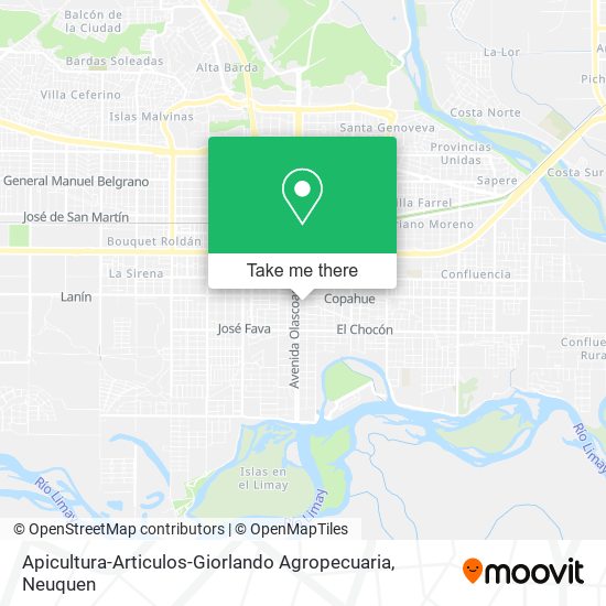 Apicultura-Articulos-Giorlando Agropecuaria map