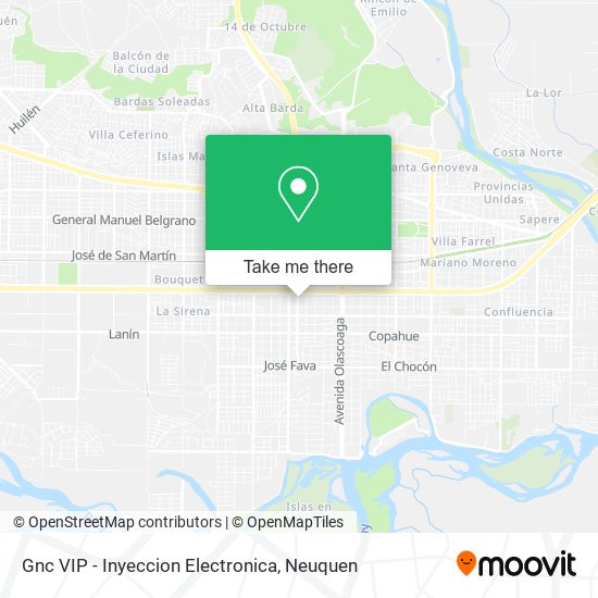 Gnc VIP - Inyeccion Electronica map