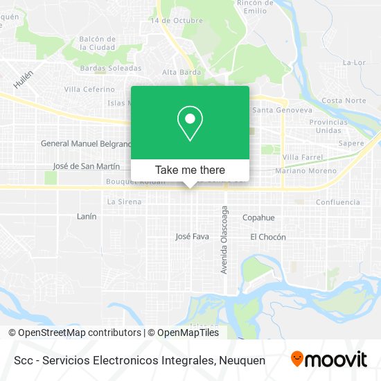 Scc - Servicios Electronicos Integrales map