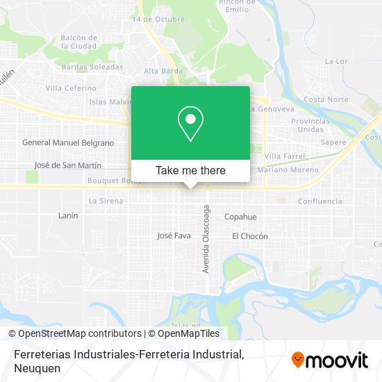 Ferreterias Industriales-Ferreteria Industrial map