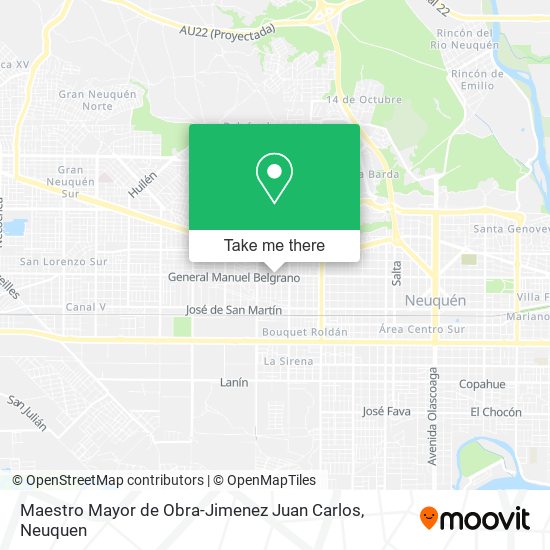 Maestro Mayor de Obra-Jimenez Juan Carlos map