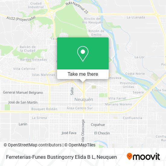 Ferreterias-Funes Bustingorry Elida B L map