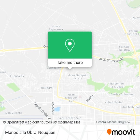 Mapa de Manos a la Obra