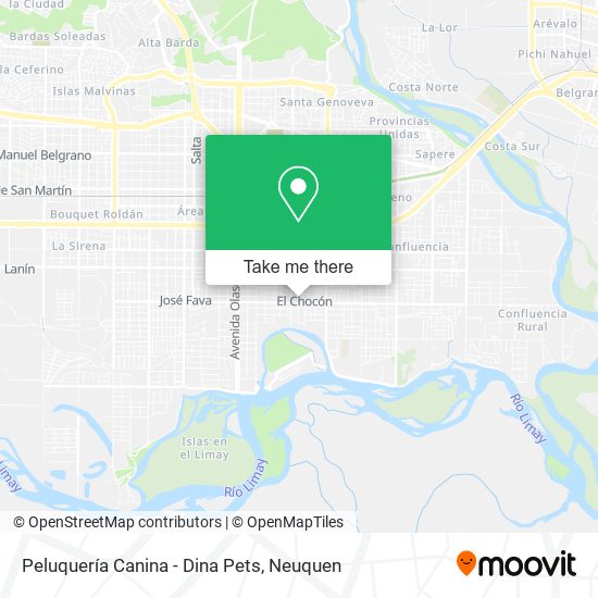 Peluquería Canina - Dina Pets map