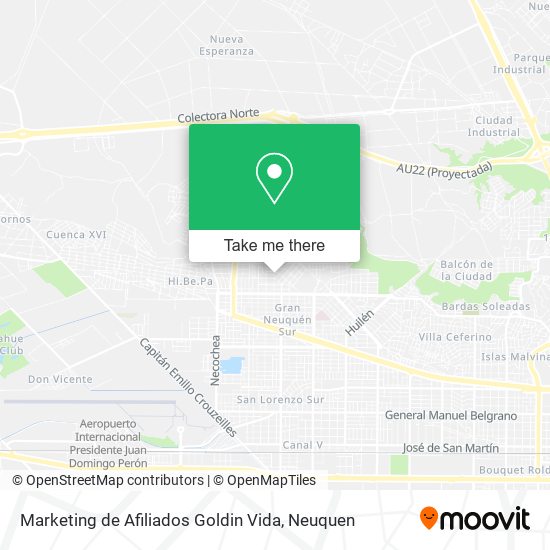 Mapa de Marketing de Afiliados Goldin Vida