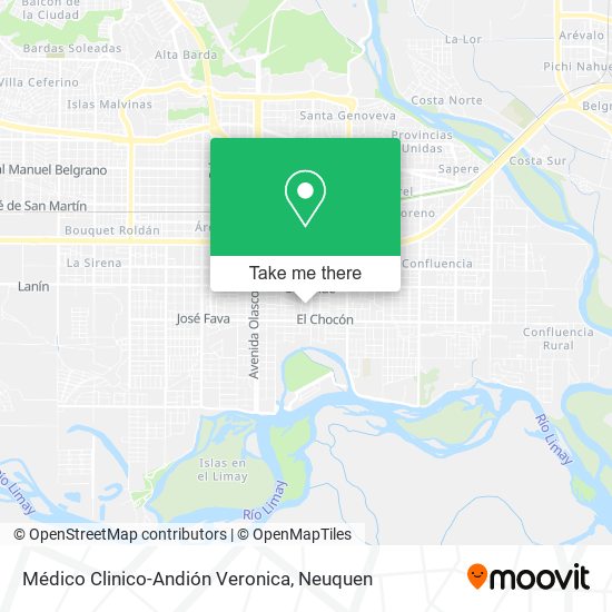 Médico Clinico-Andión Veronica map