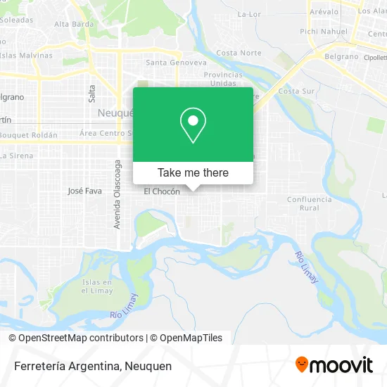 Ferretería Argentina map