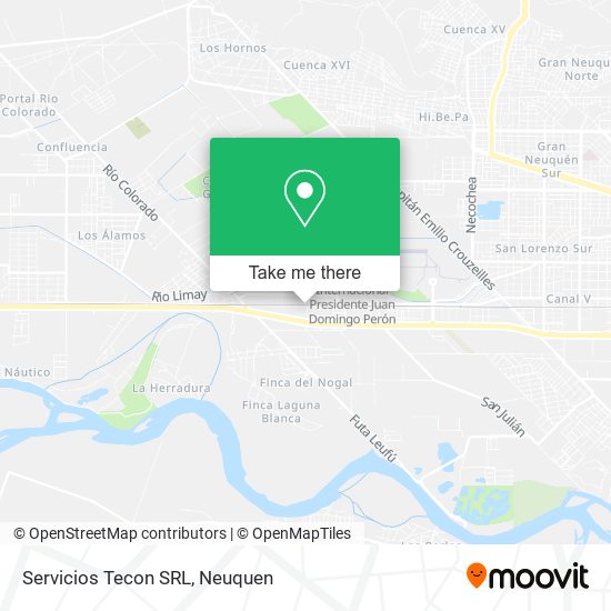 Servicios Tecon SRL map