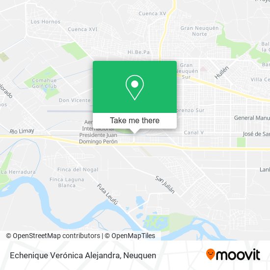 Echenique Verónica Alejandra map