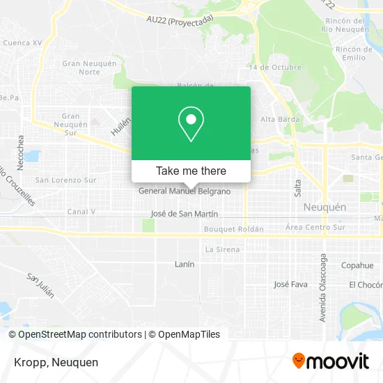 Kropp map