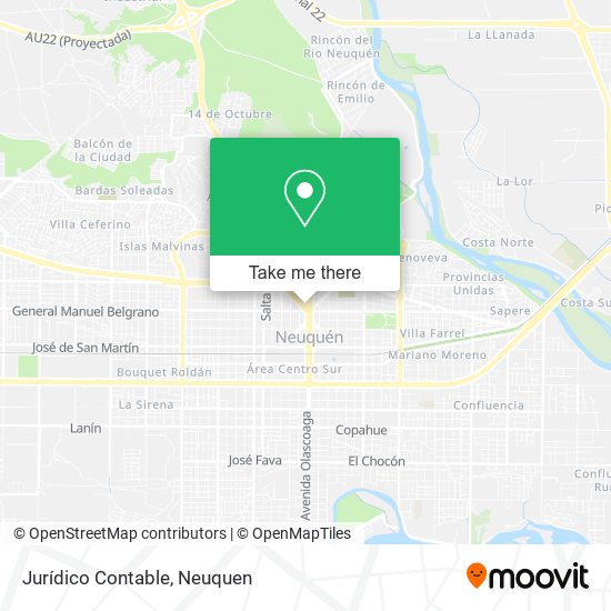 Jurídico Contable map
