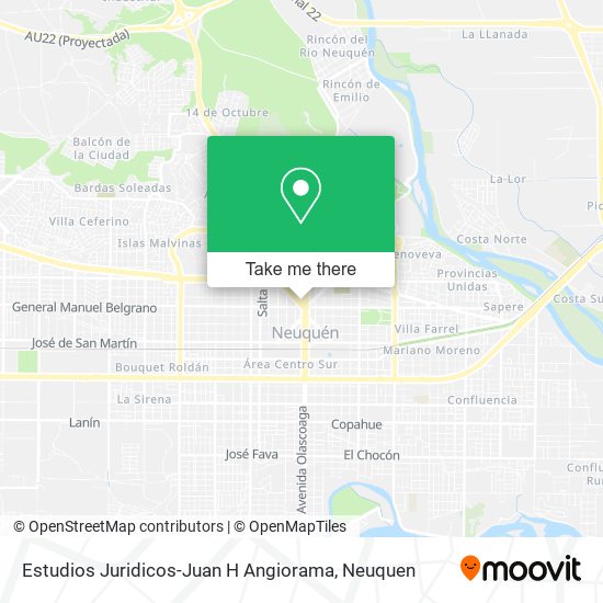 Estudios Juridicos-Juan H Angiorama map
