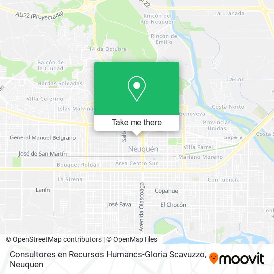 Mapa de Consultores en Recursos Humanos-Gloria Scavuzzo