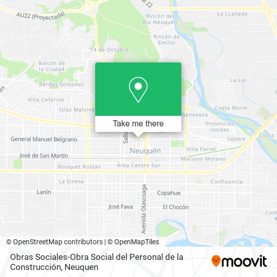 Obras Sociales-Obra Social del Personal de la Construcción map