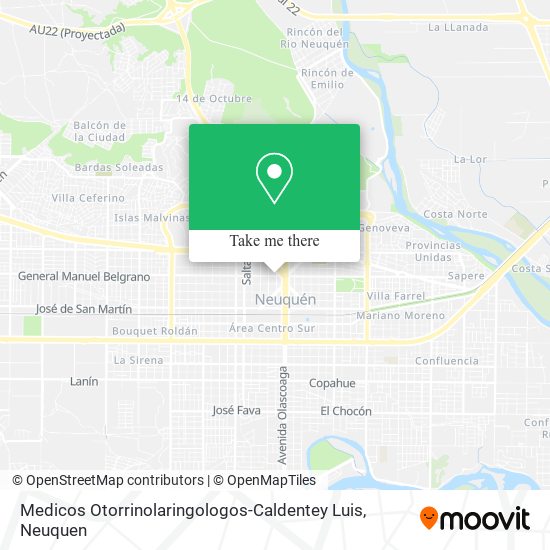 Mapa de Medicos Otorrinolaringologos-Caldentey Luis