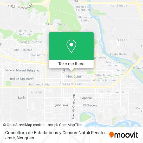 Consultora de Estadisticas y Censos-Natali Renato José map