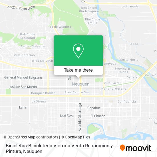 Bicicletas-Bicicletería Victoria Venta Reparacion y Pintura map