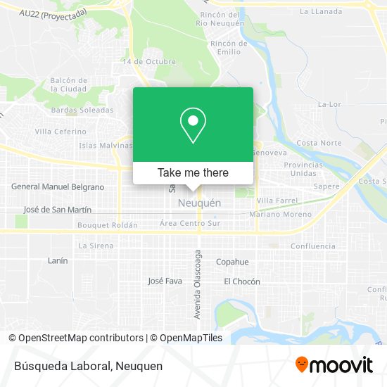 Búsqueda Laboral map