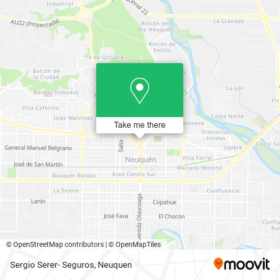 Sergio Serer- Seguros map