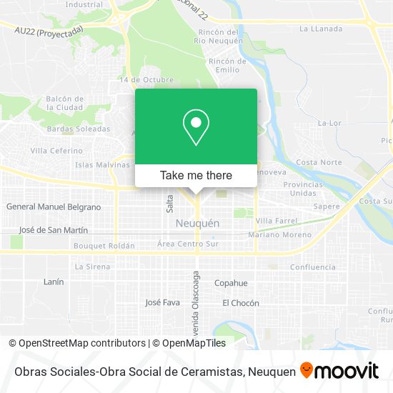 Obras Sociales-Obra Social de Ceramistas map
