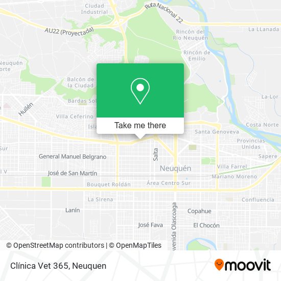 Clínica Vet 365 map