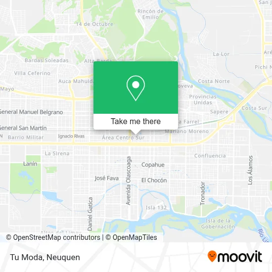 Tu Moda map